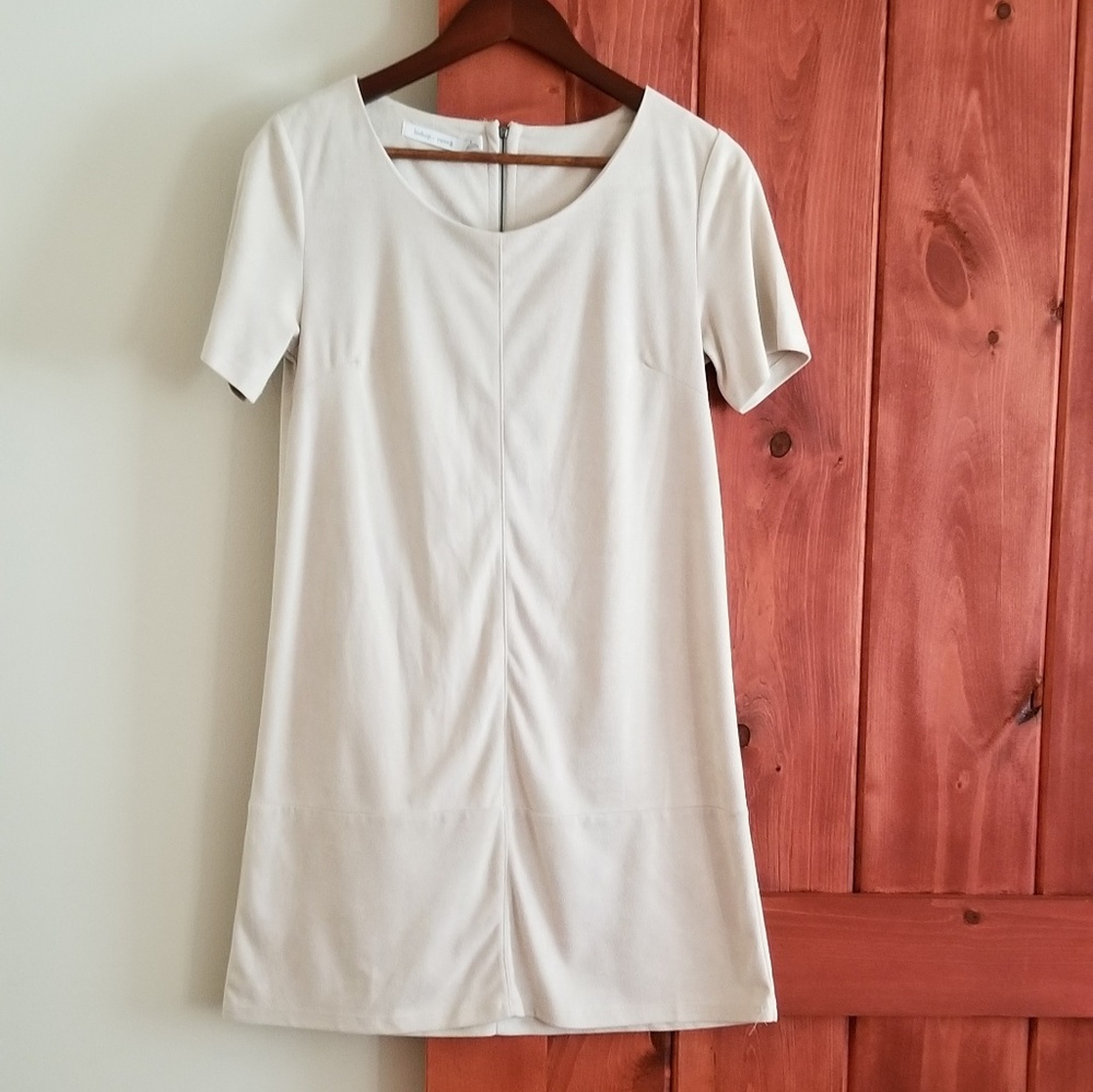 Bishop + Young microsuede dress